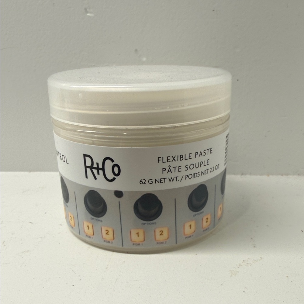 R+Co Control Flexible Paste with Black and White Design
